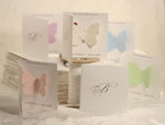 plantable paper favor folded card bridal shower