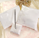 butterfly wedding accessories collection set