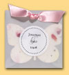 plantable paper favors butterfly shape seed paper